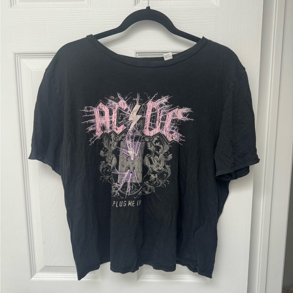 H&M Gray Crew Neck T-Shirt